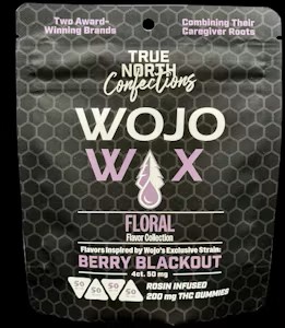 True North x Wojo | 200mg Rosin Gummies | Berry Blackout