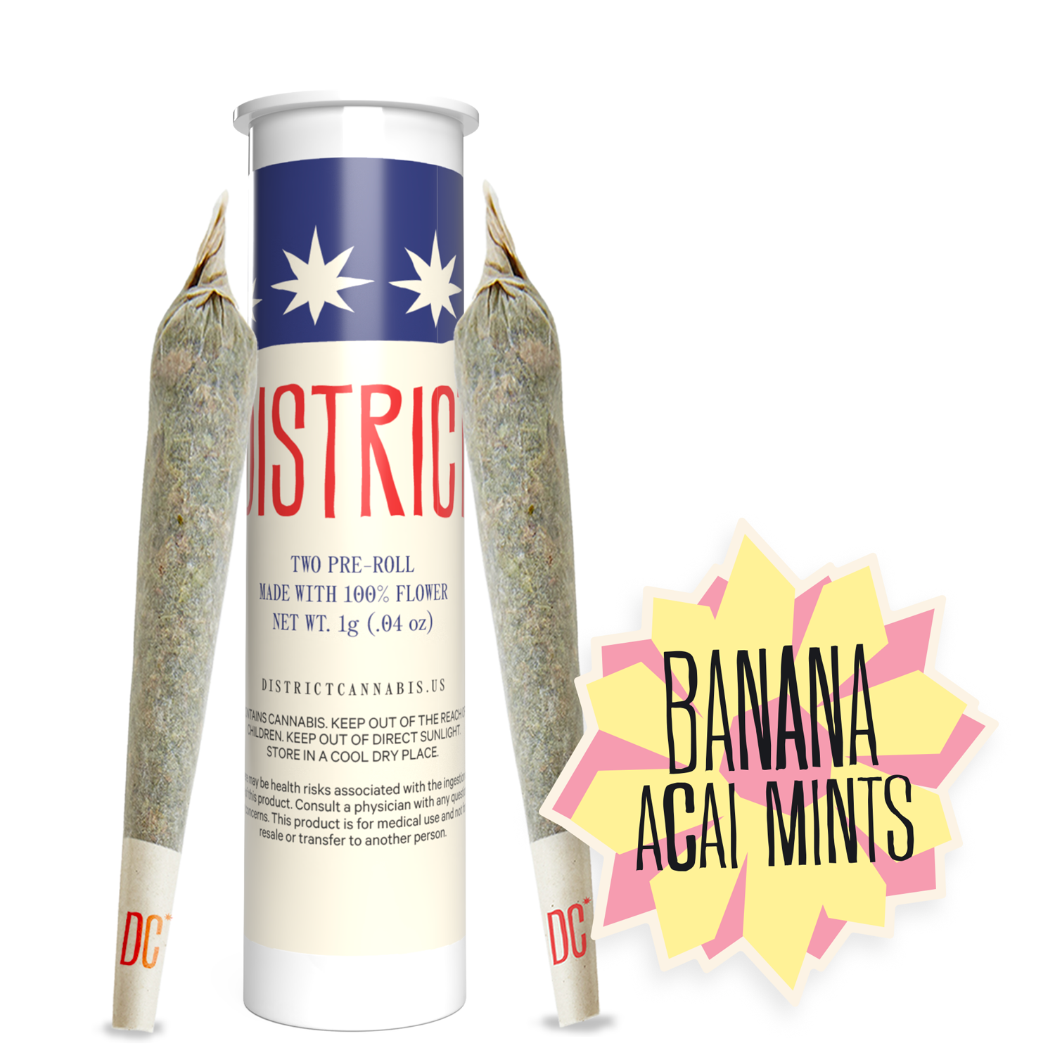 Banana Acai Mints Pre-Roll Pack