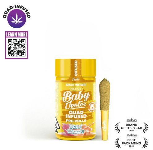 Baby Jeeter - Maui Wowie (s) - Infused Pre-roll - 5pk/2.5g