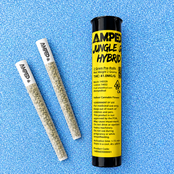Amped | Jungle Cake | 2pk Pre Roll 2g