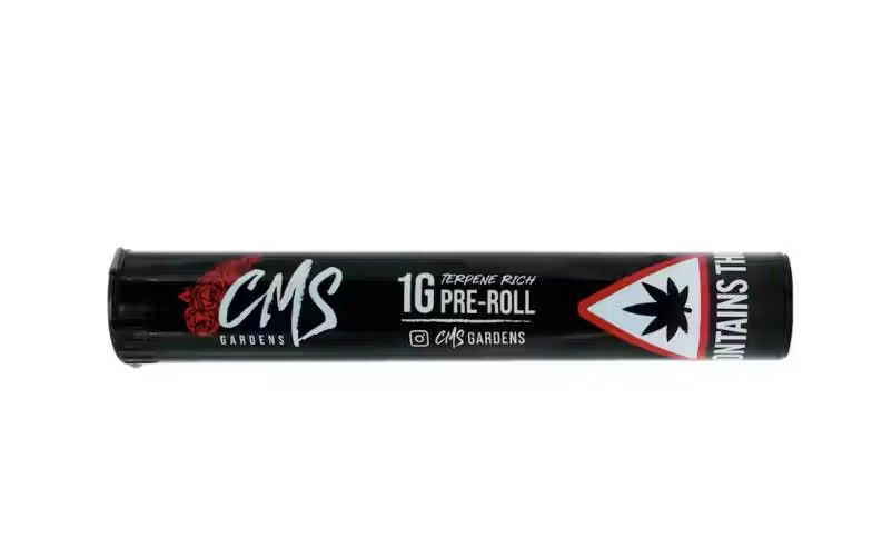 1G CMS Gardens Pre-roll - Old Bliss