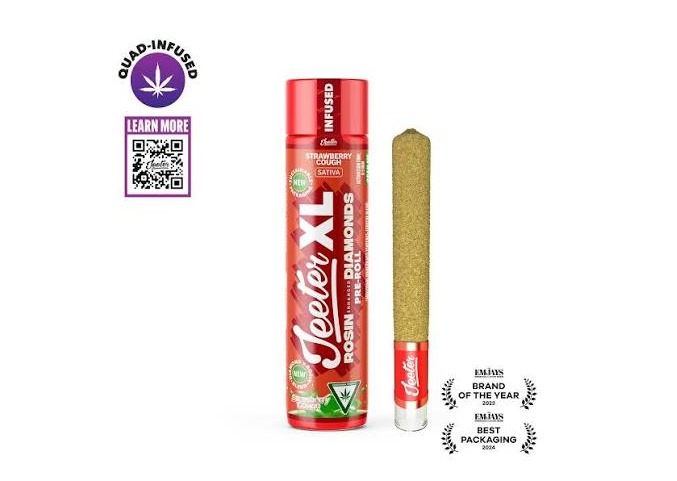 Jeeter Strawberry Cough Infused Pre Roll XL