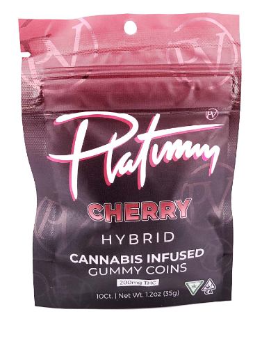 Gummies | Wild Cherry | 200mg | Platinum Vape