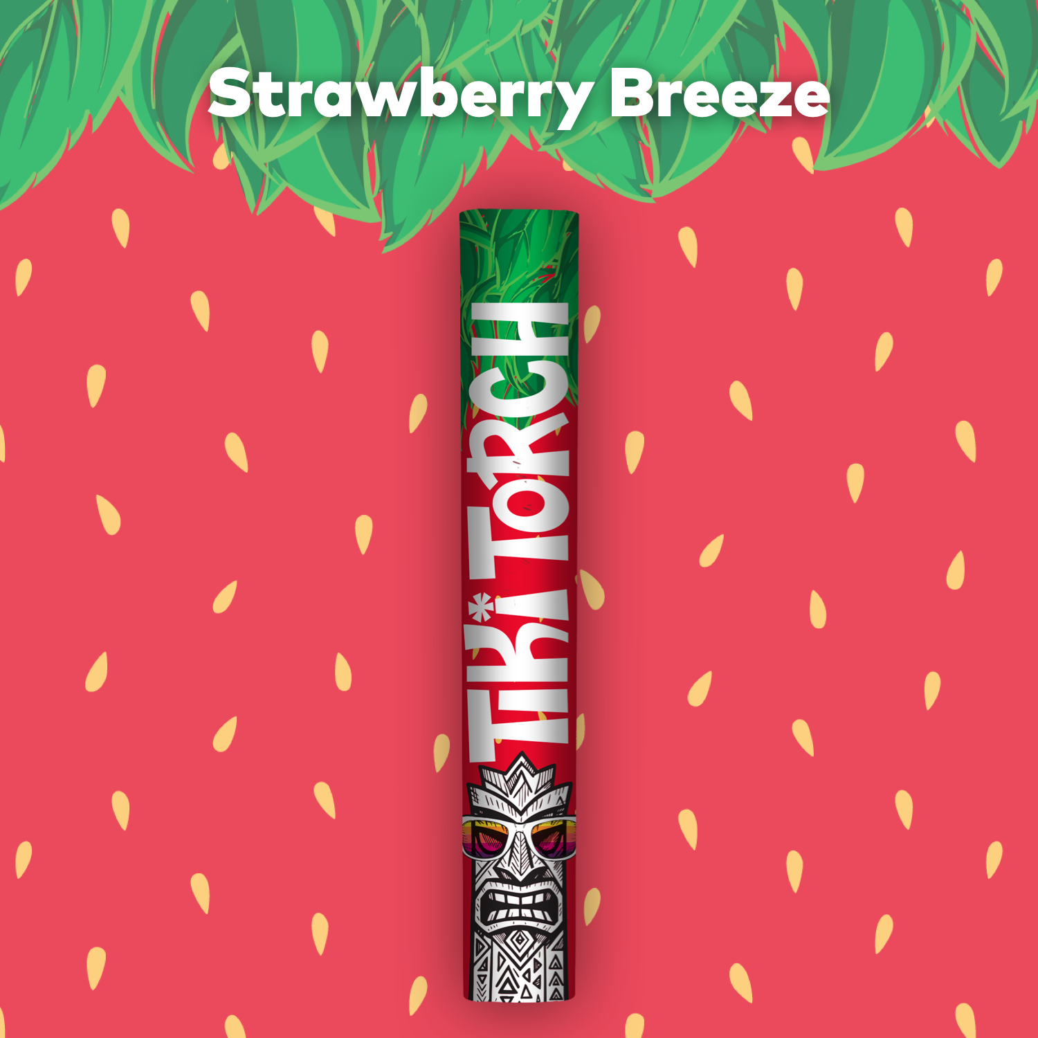 TIKI | STRAWBERRY BREEZE | HYBRID | INFUSED PRE-ROLL | 1.25G | REC