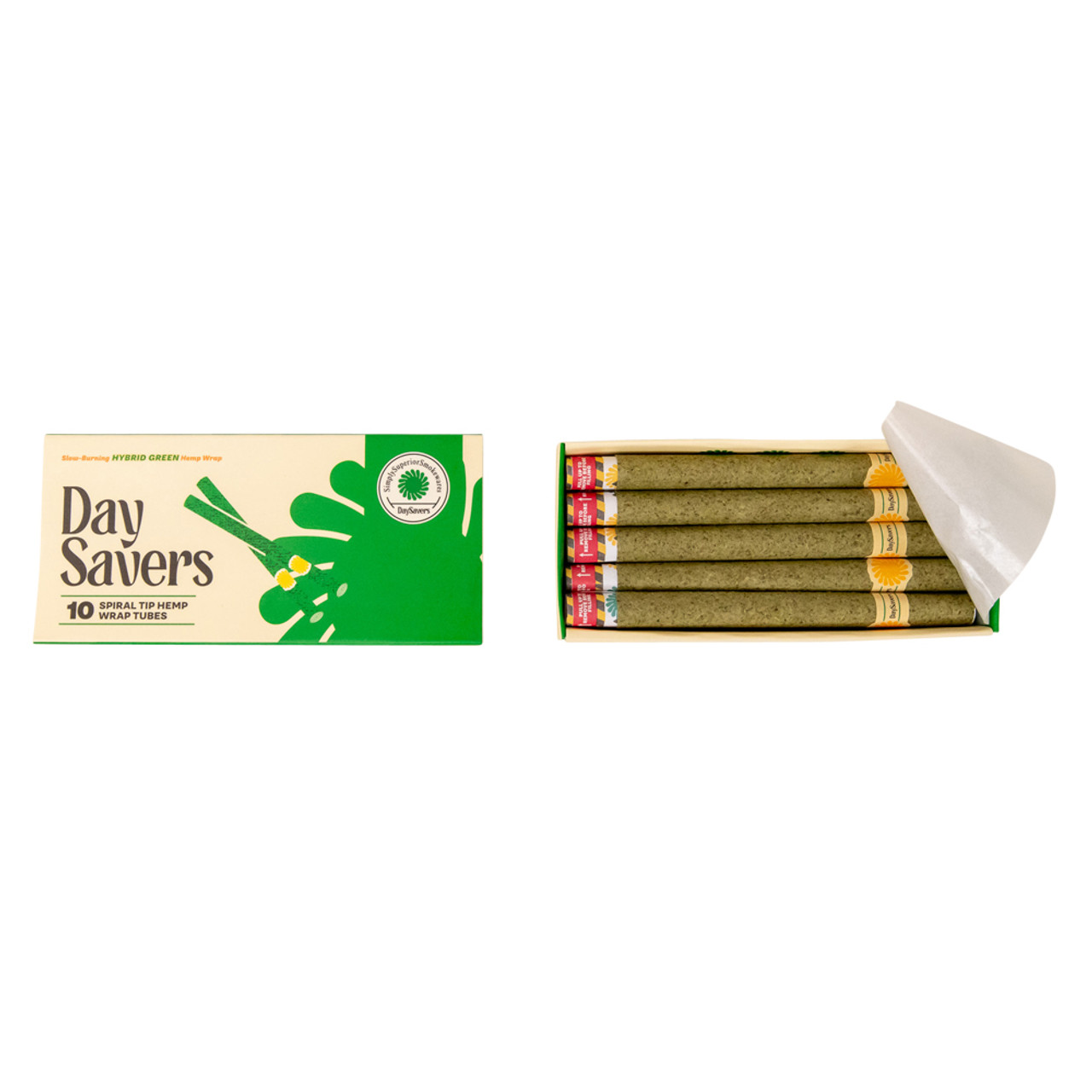 1 1/4 Green Hemp Blunt