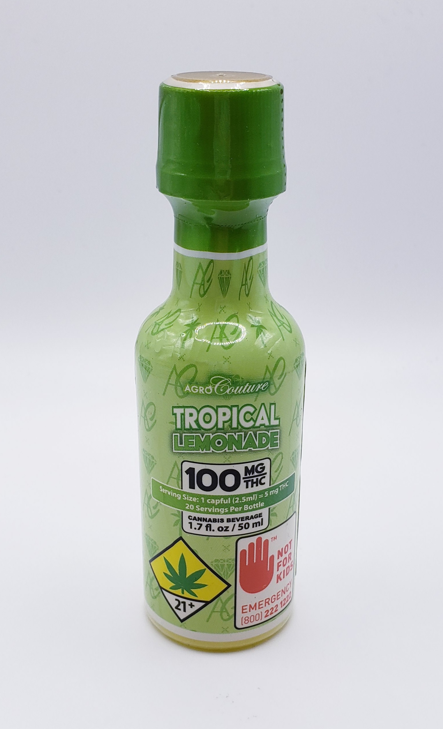Tropical Lemonade Shot 100mg Agro Couture