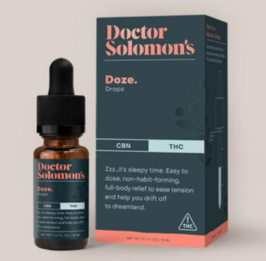 (25618) 1:1 100mg Dr Solomons Doze Tincture