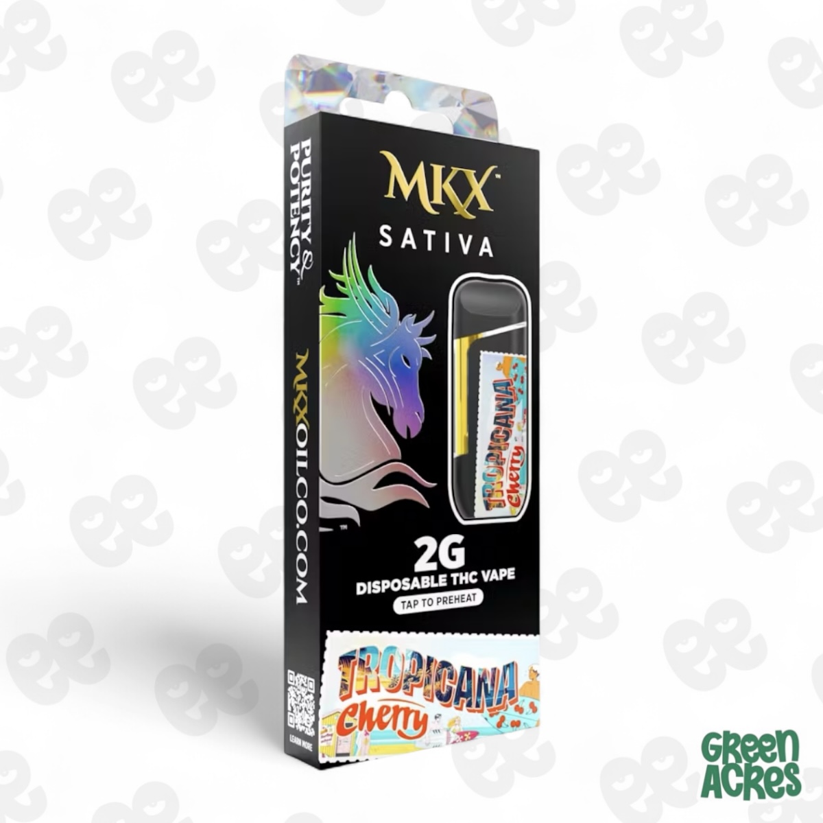 MKX 2 Gram 510 Thread Carts - Tropicana Cherry 2g 510 Thread - Sativa