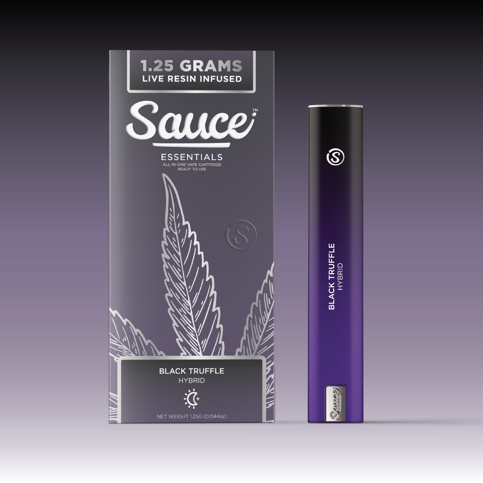 DISPOSABLE (LIVE RESIN) - - HYBRID - BLACK TRUFFLE