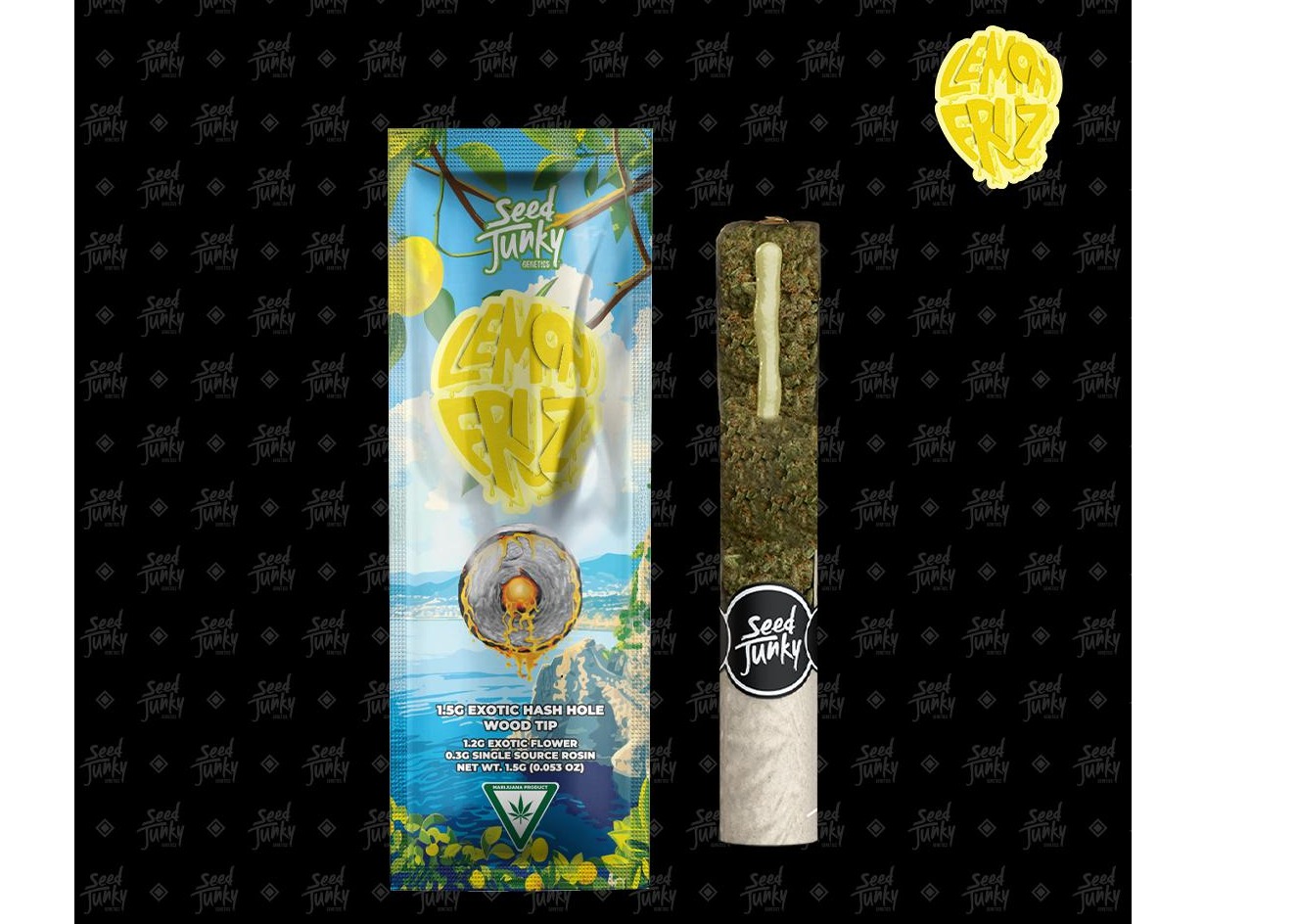 Seed Junky - Infused Donut 1.5g - Lemon Fruz