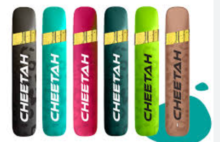 Cheetah Live Resin Disposable Face Mints (Dark Green) (H)
