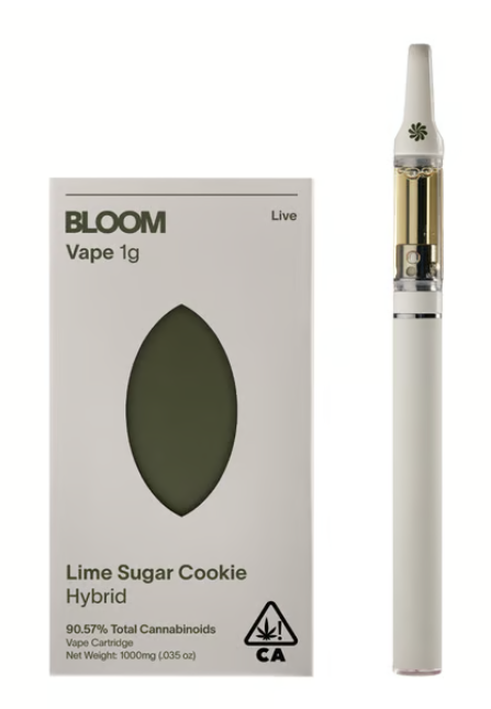 BLOOM Bloom - Lime Sugar Cookies - 1g Live Vape Cartridge