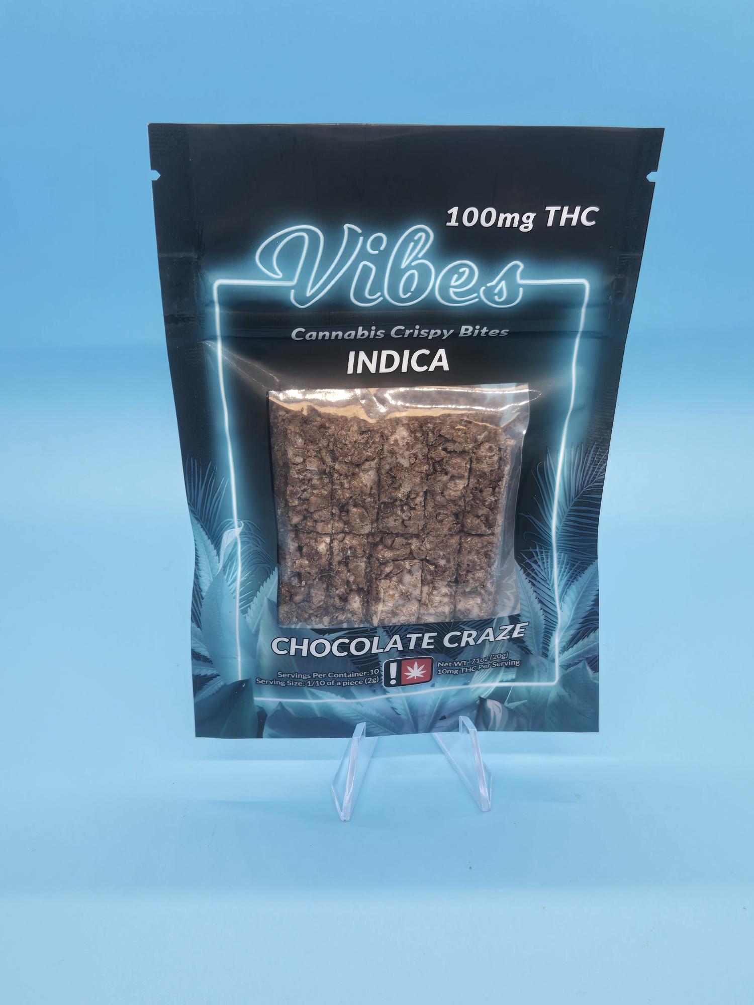 MERAKI - EDIBLES - CRISPY - INDICA - CHOCOLATE