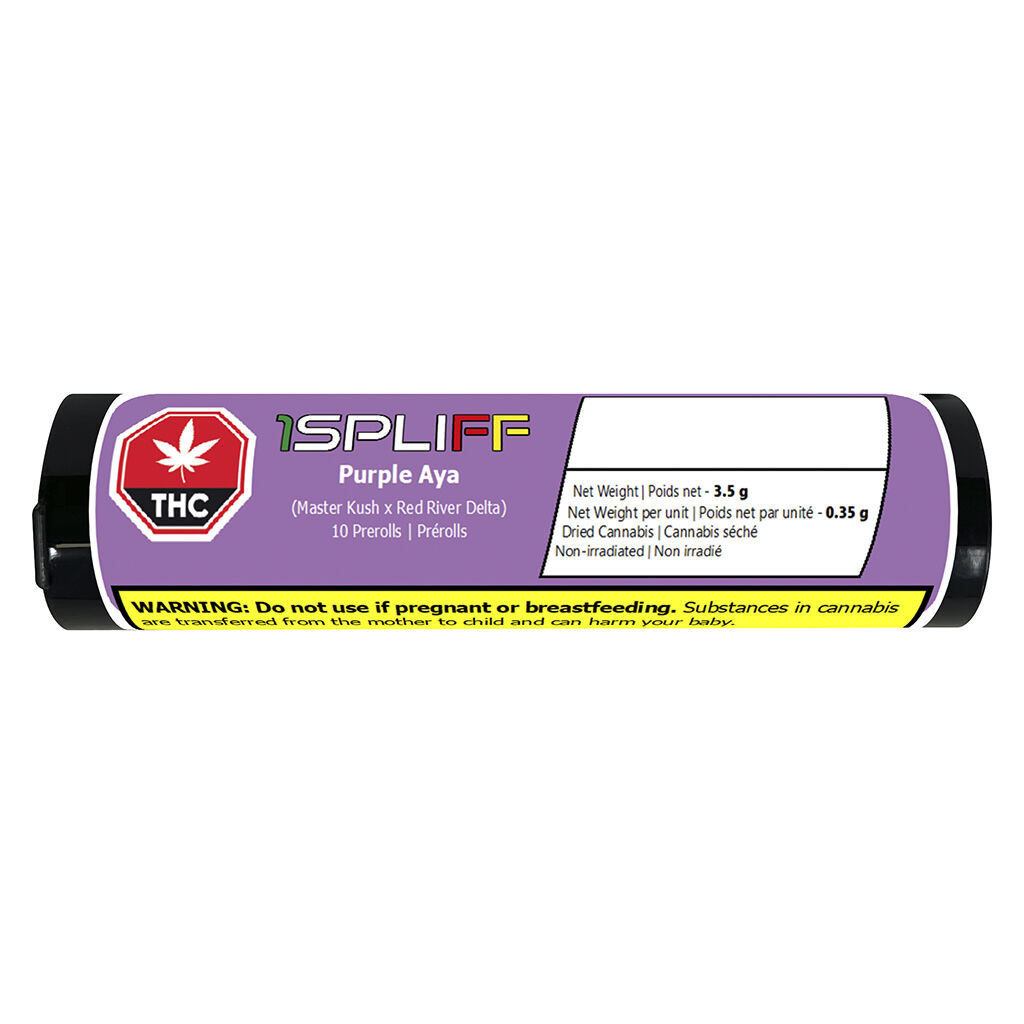 1SPLIFF  - Purple Aya PRJs - 10x0.35g