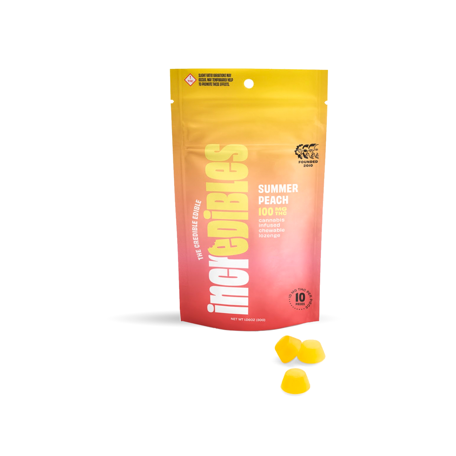 Summer Peach Chewable Lozenges