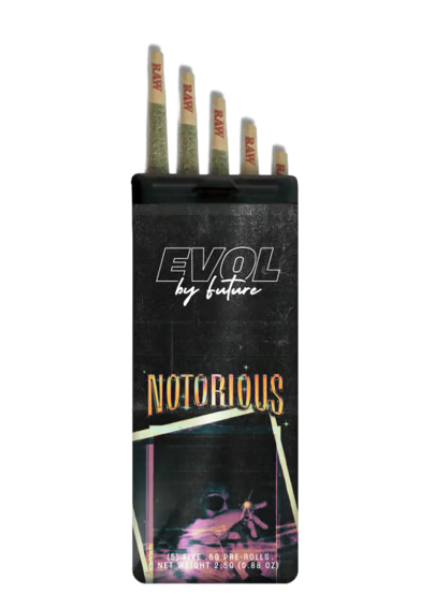 EVOL - Notorious #1 - Pre-Roll Pack - (5pk)