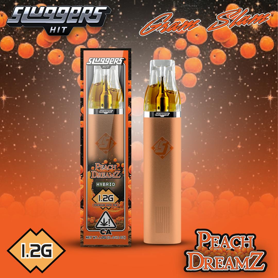 Sluggers | AIO Vape - 1.2g - Peach Dreams