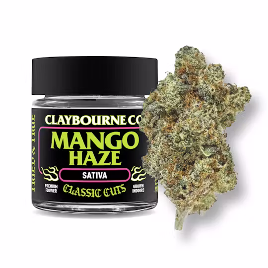 Claybourne Co. | Mango Haze | Classic Cut | Indoor Flower | 3.5g by Claybourne Co. - flower cannabis product