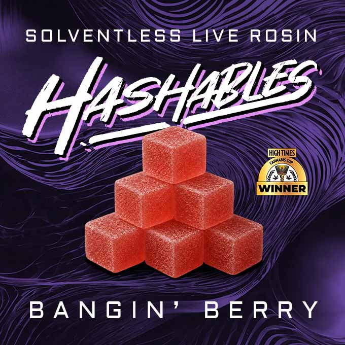 Bangin' Berry | Hashables | Hash Rosin Gummies (20 Pack)