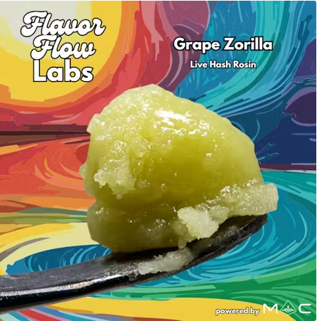 Flavor Flow Labs - Grape Zorilla | 1G Live Hash Rosin