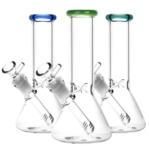 Colored Rim Beaker Base W/ice