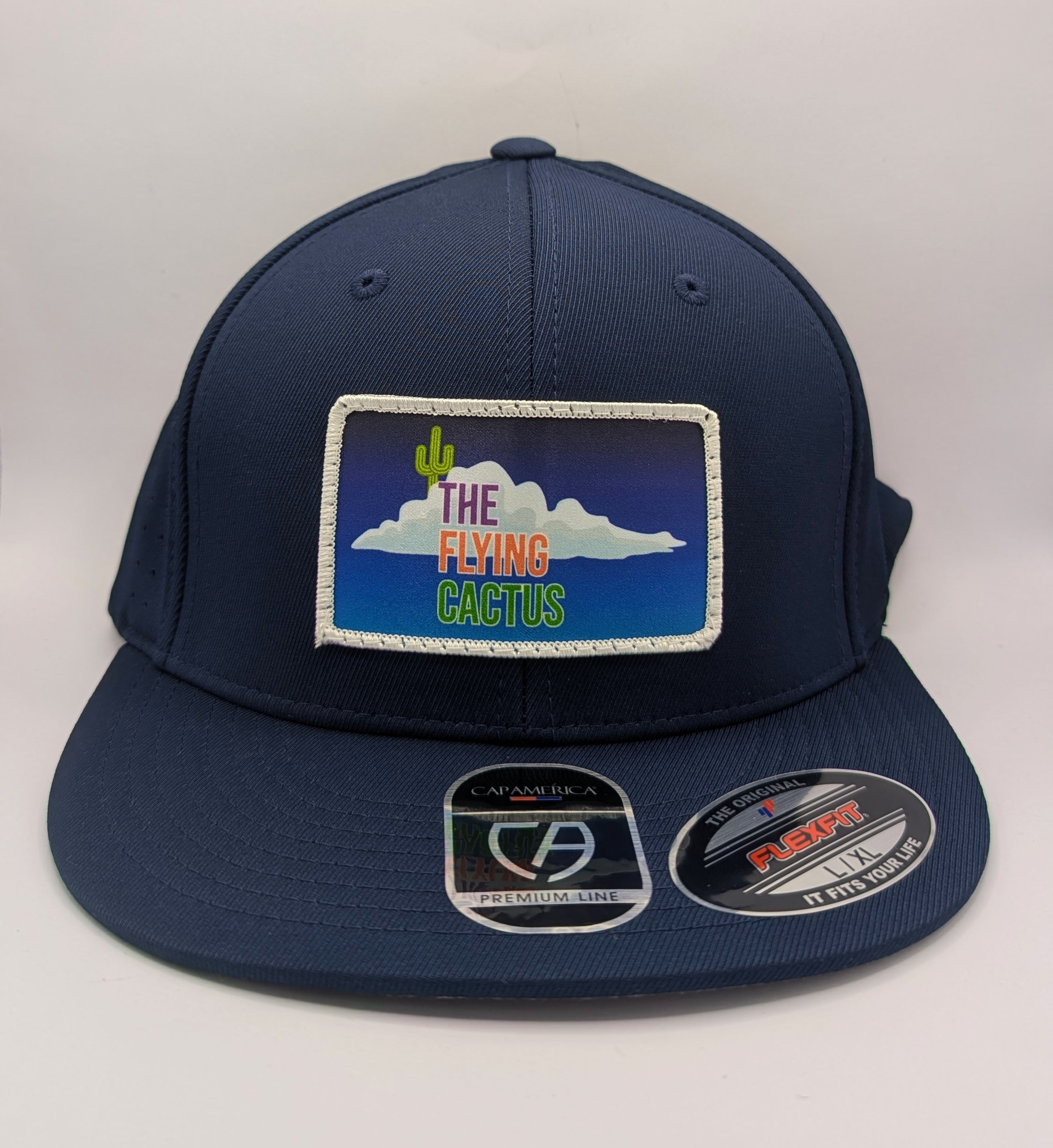 Navy Patch Hat