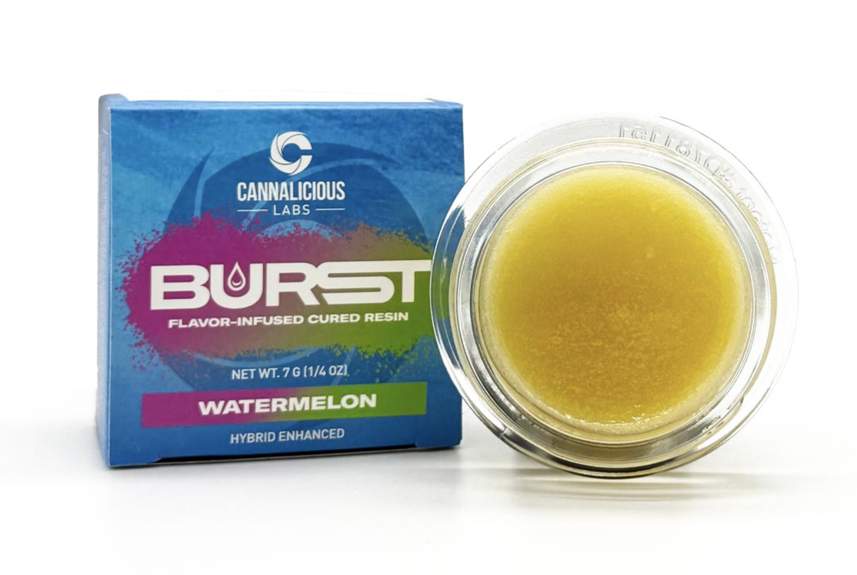 Cannalicious | Watermelon | Burst Cured Resin