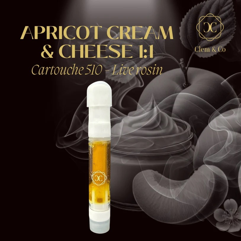 Clem & Co - AC&C Live Rosin 510 Cartridge 1:1