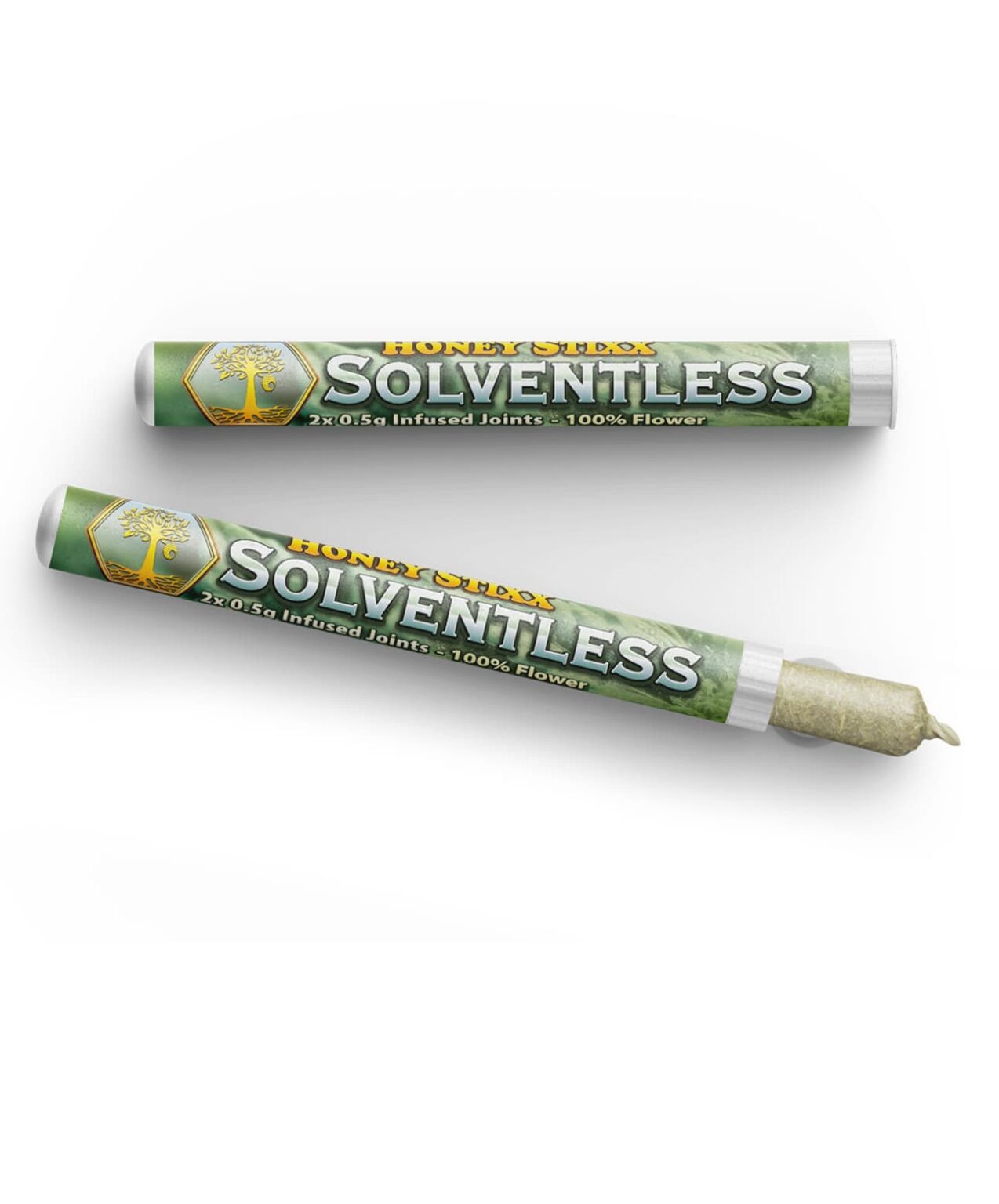 Bodhi High - HONEY STIXX Alien Sherbert x GMO Papaya Solventless Inf Preroll 2pk