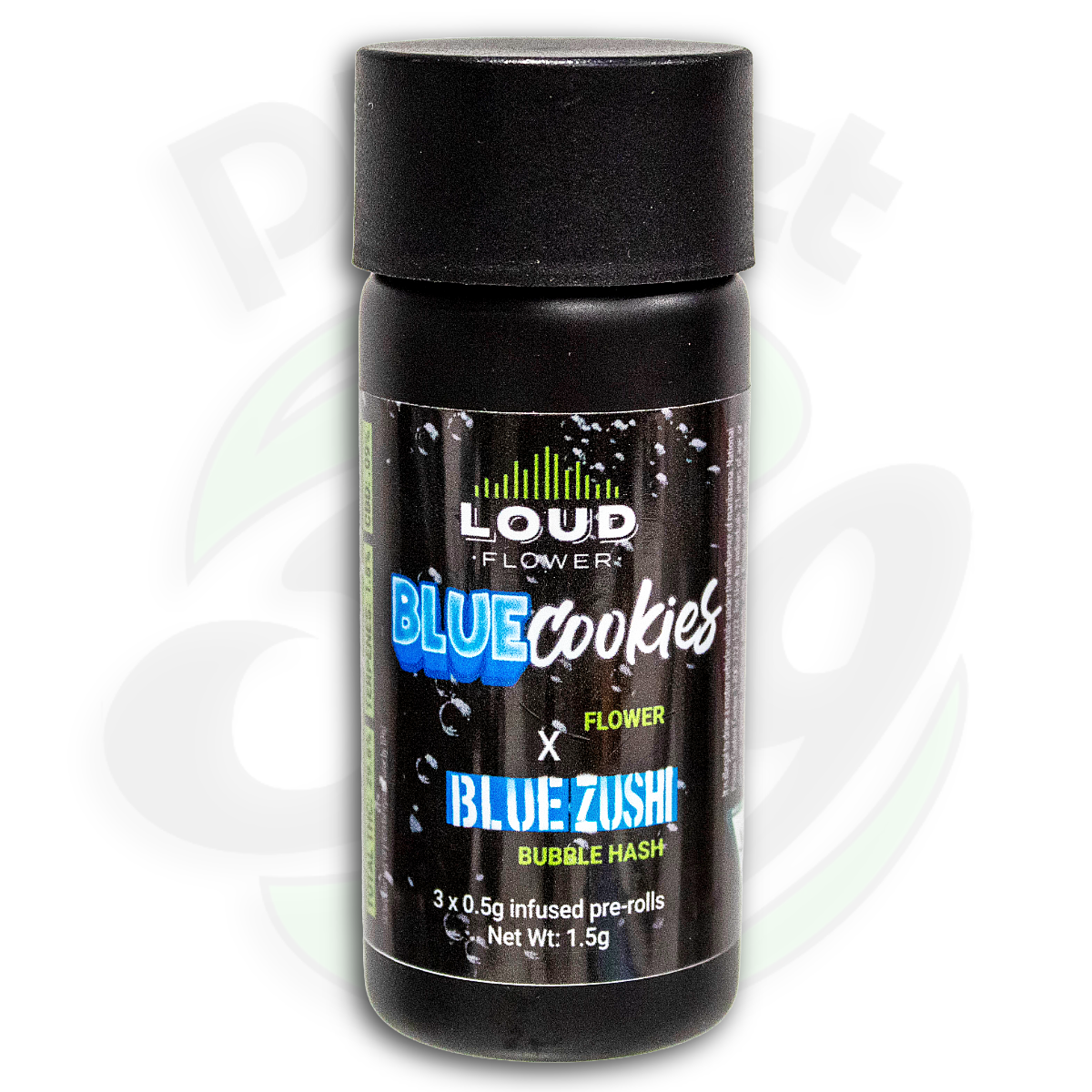 Blue Cookie | 3 x 0.5g Bubble Hash Infused Pre-rolls