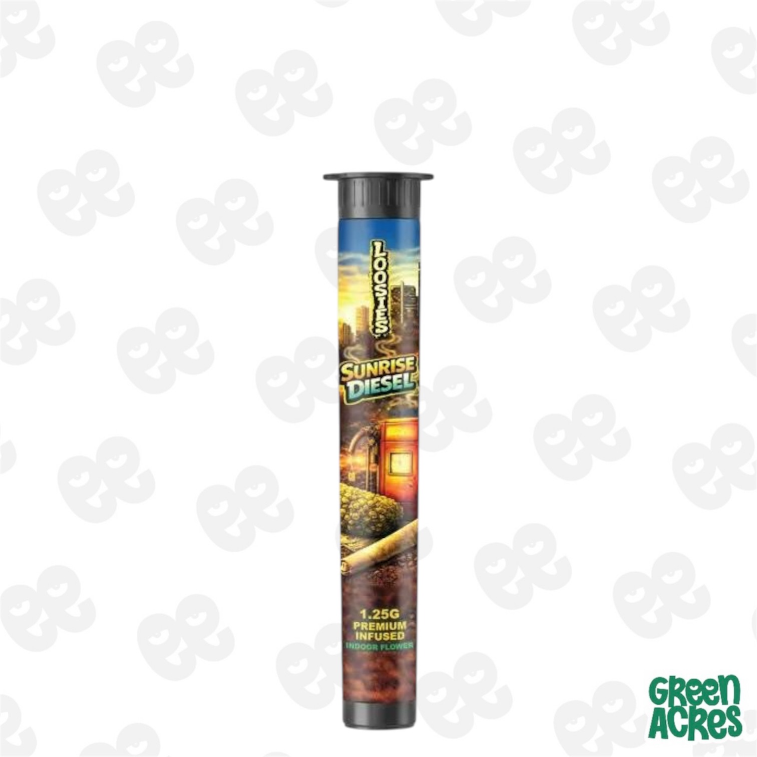 Loosies: sunrise sour diesel 1.25G Infused Preroll