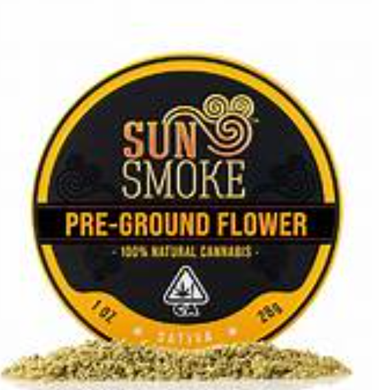 SunSmoke Pre-Ground Sativa Flower