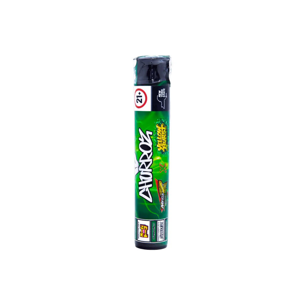 Static Room Churroz Mega Z Emerald X Yellow Burst Hash Infused Pre-Roll