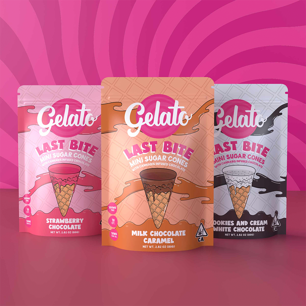 EDIBLE (LAST BITE) 100MG - INDICA - STRAWBERRY CHOCOLATE
