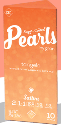Tangelo 2:1:1 THC:CBC:CBG Pearls 10pk 100mg
