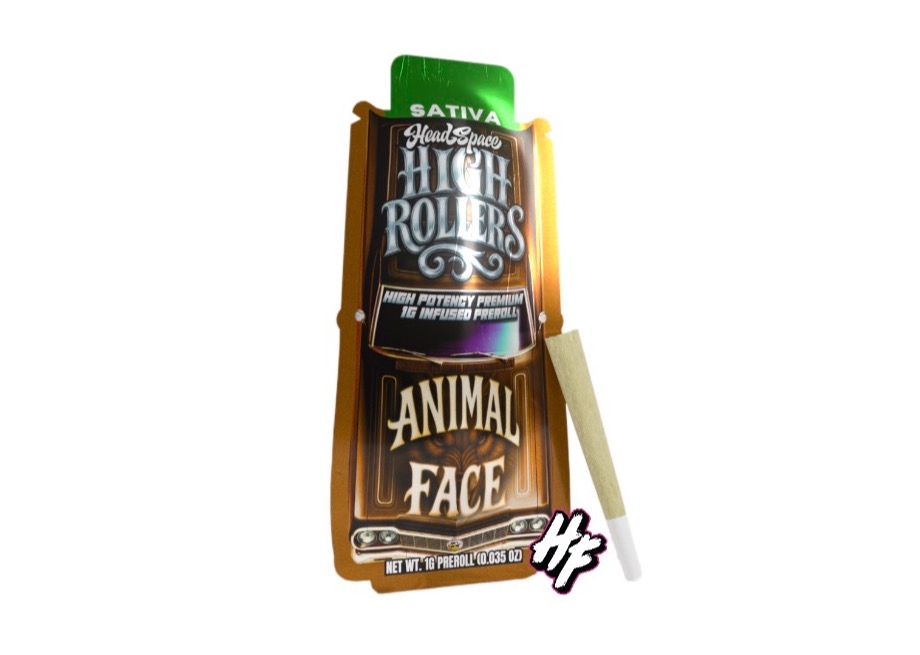 High Roller Animal Face Infused Preroll