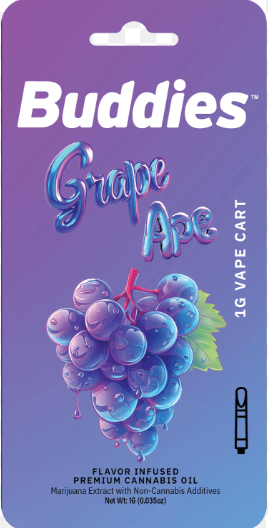BUDDIES - VAPE DISTILLATE - 1G - GRAPE APE