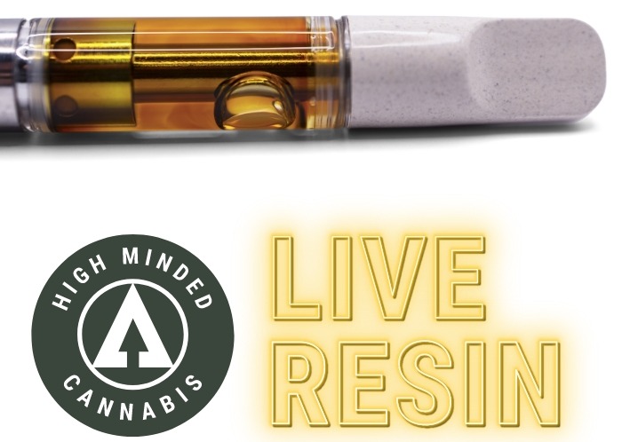 High Minded - Live Resin Cartridge 1g - Grape Gasoline