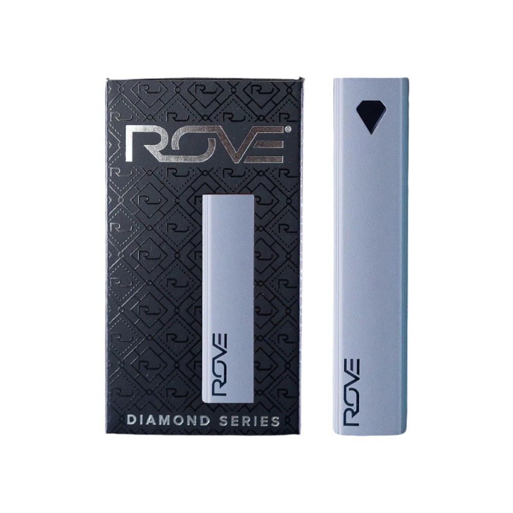 Rove | Diamond Series Battery | Solid Color Soft Touch | Grey and Orange