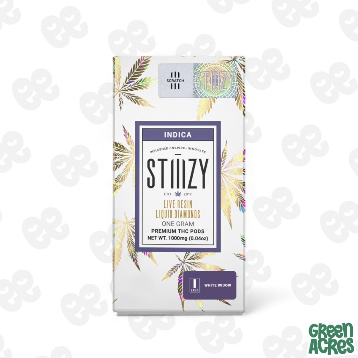 Stiiizy: White Widow 1G LQD Pod (I)