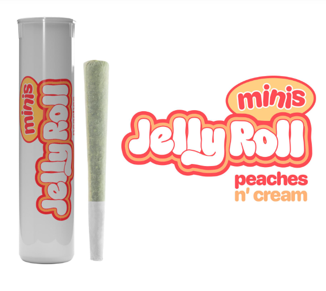 PEACHES 'N CREAM  MINI INFUSED 0.6G HYBRID