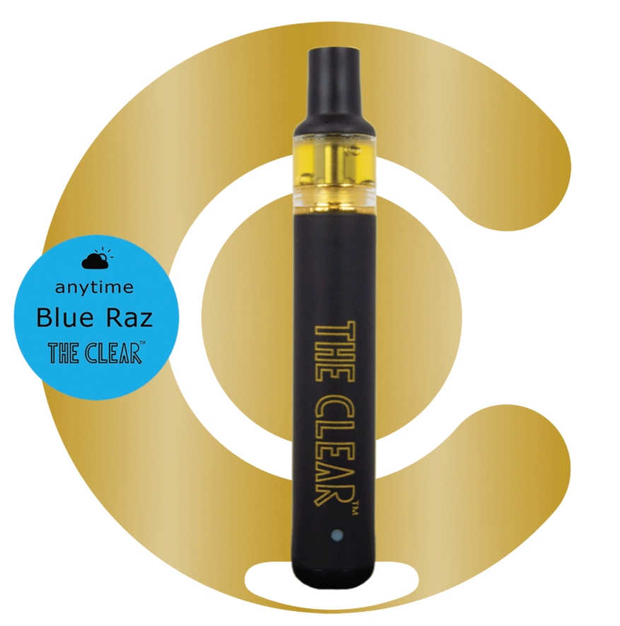The Clear Vape Disposable 0.5g- Blue Raz