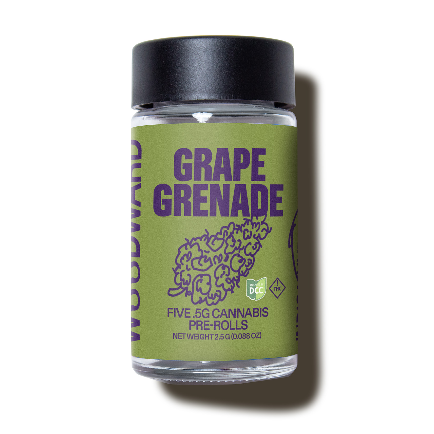 Grape Grenade | 5pk 0.5g Premium Preroll