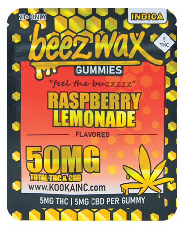 Raspberry Lemonade Gummes - Indica (50MG)