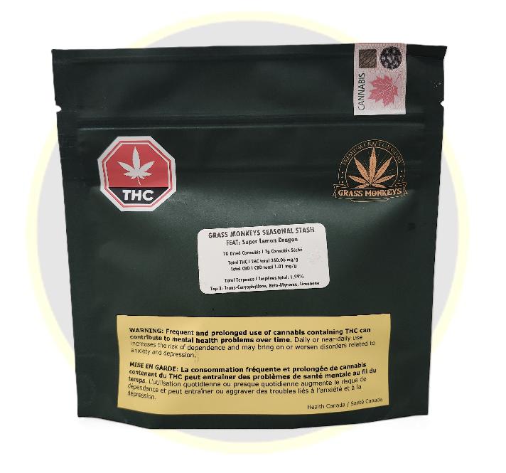 Grass Monkeys Premium Craft Cannabis - Grass Monkeys Seasonal Stash Dried Flower - SC