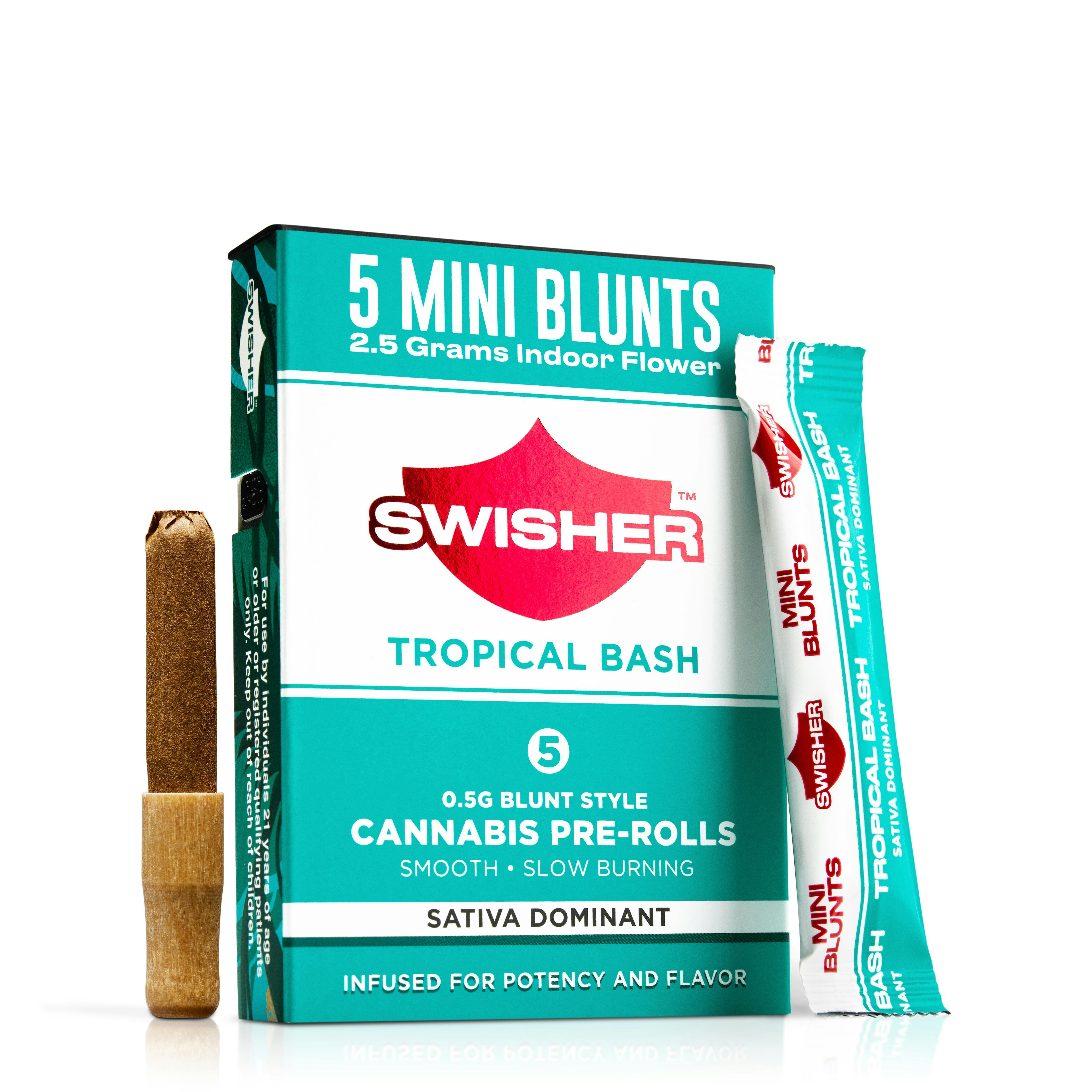 Swisher - 2.5g Infused Mini Blunts - Tropical Bash