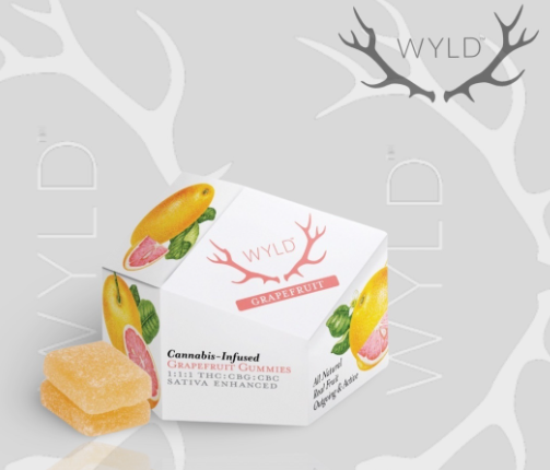 WYLD - Grapefruit 2:1:1 THC:CBC:CBG - 200mg Gummies (10x20mg)