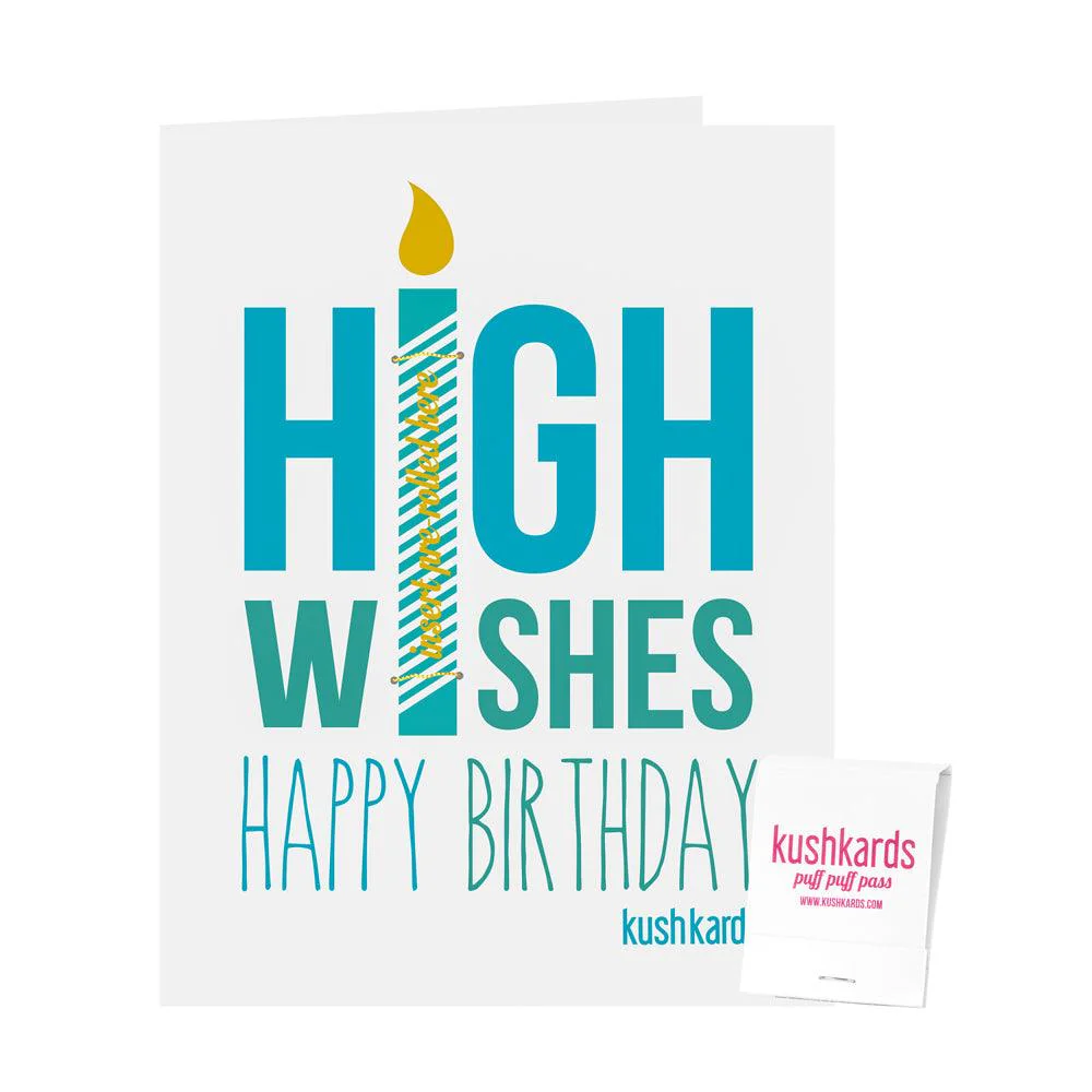 High Wishes Birthday Card