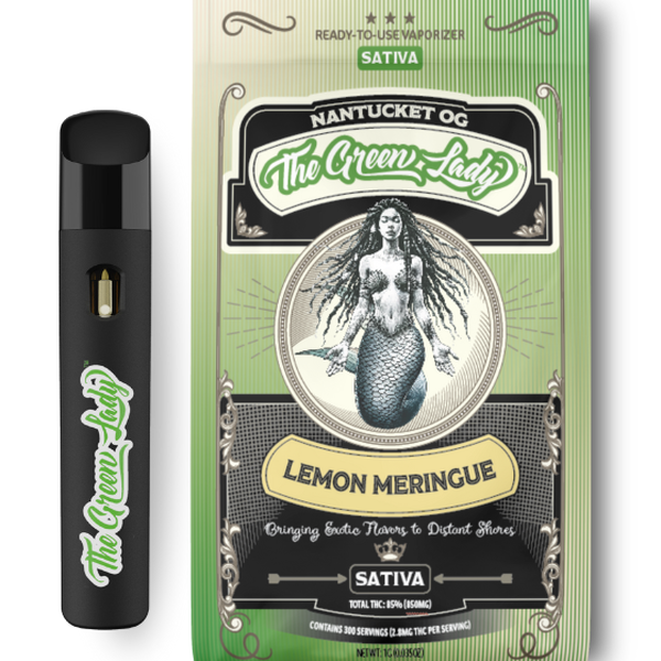 The Green Lady | Lemon Meringue AIO Vape Pen