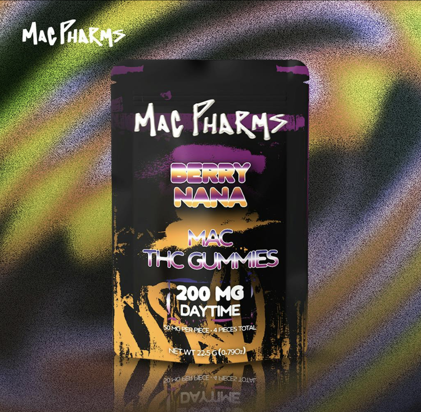 MAC PHARMS | BERRY NANA | GUMMIES | 200MG